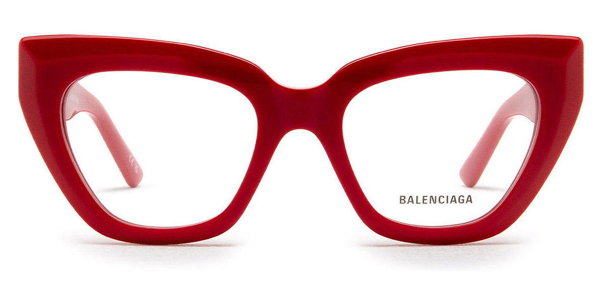 Balenciaga® BB0238O BB0238O 003 50 - Red Eyeglasses