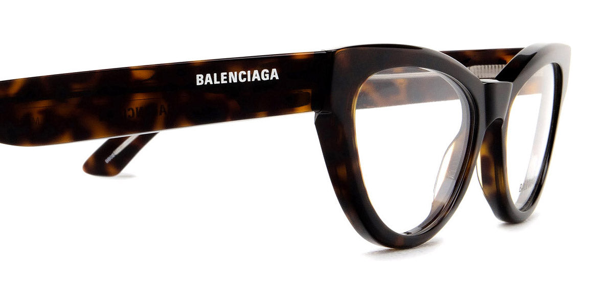 Balenciaga® BB0241O BB0241O 002 53 - Havana Eyeglasses