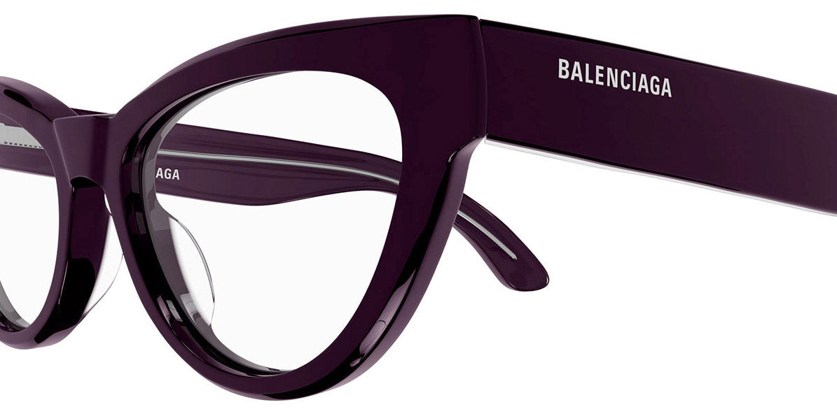 Balenciaga® BB0241O BB0241O 003 53 - Violet Eyeglasses