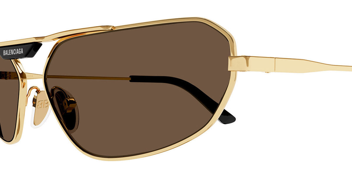 Balenciaga® BB0245S BB0245S 003 64 - Gold Sunglasses