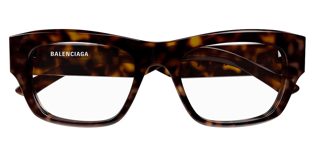 Balenciaga® BB0264O BB0264O 002 53 - Havana Eyeglasses