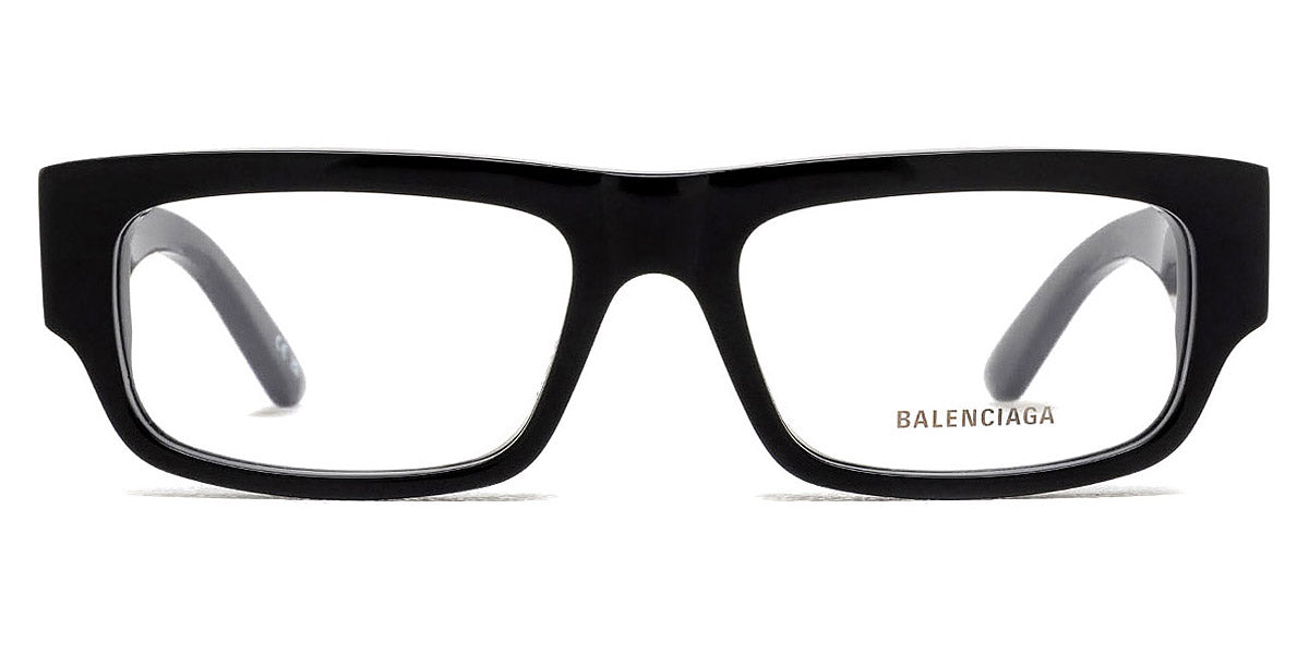 Balenciaga® BB0304O BB0304O 001 53 - Black Eyeglasses