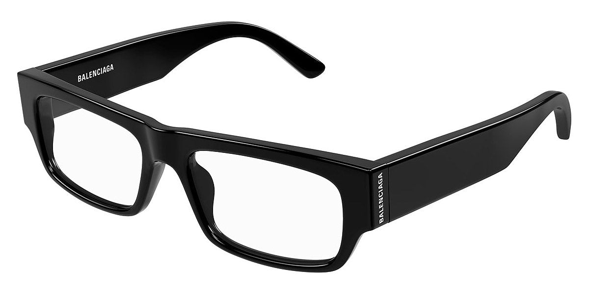 Balenciaga® BB0304O BB0304O 001 53 - Black Eyeglasses