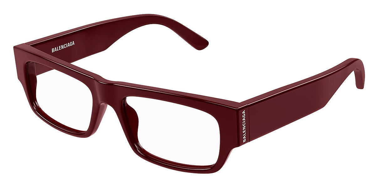 Balenciaga® BB0304O BB0304O 004 53 - Burgundy Eyeglasses