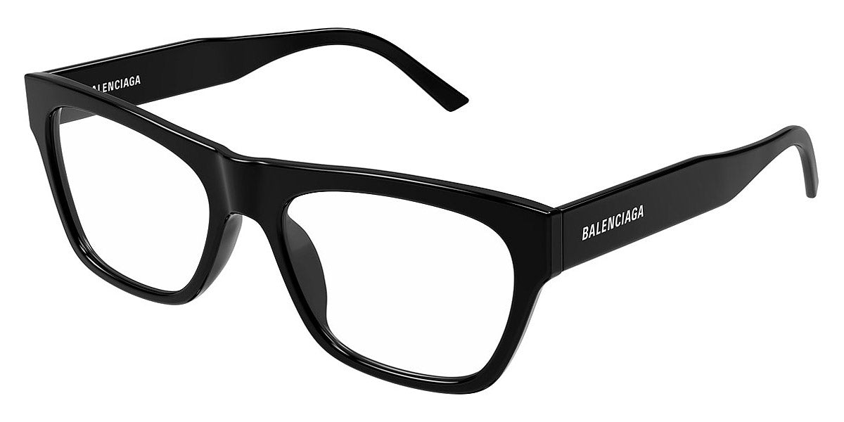 Balenciaga® BB0308O BB0308O 001 54 - Black Eyeglasses