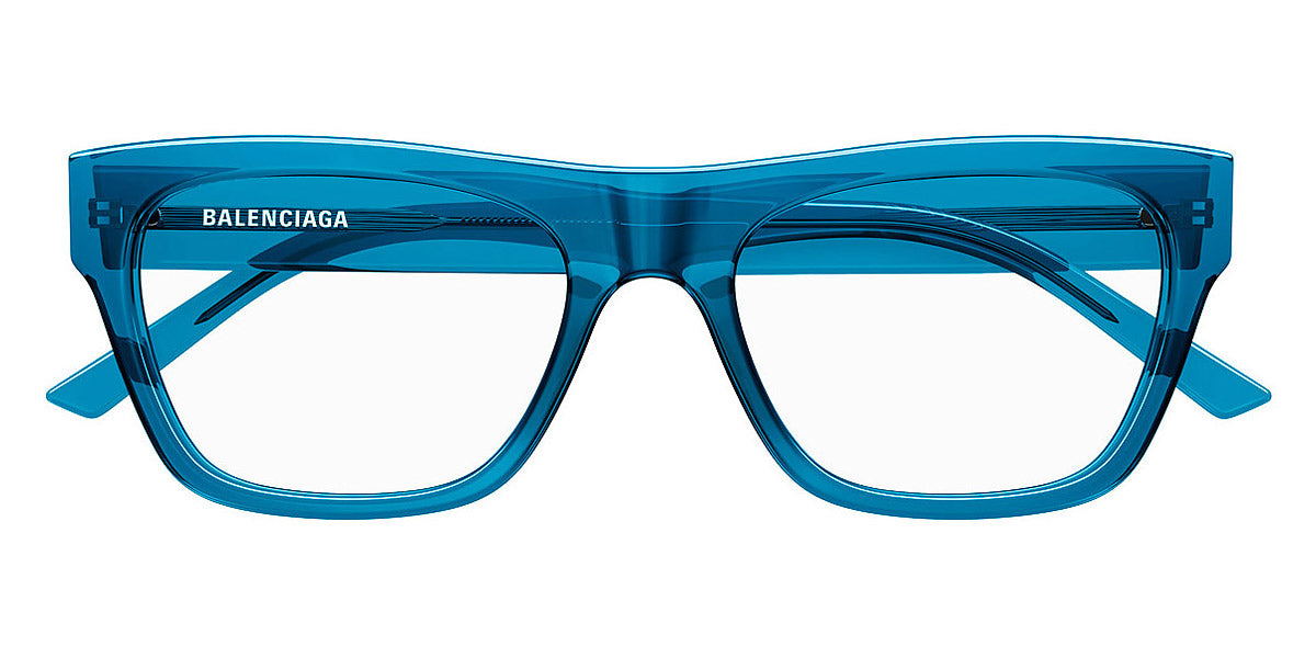 Balenciaga® BB0308O BB0308O 004 54 - Blue Eyeglasses