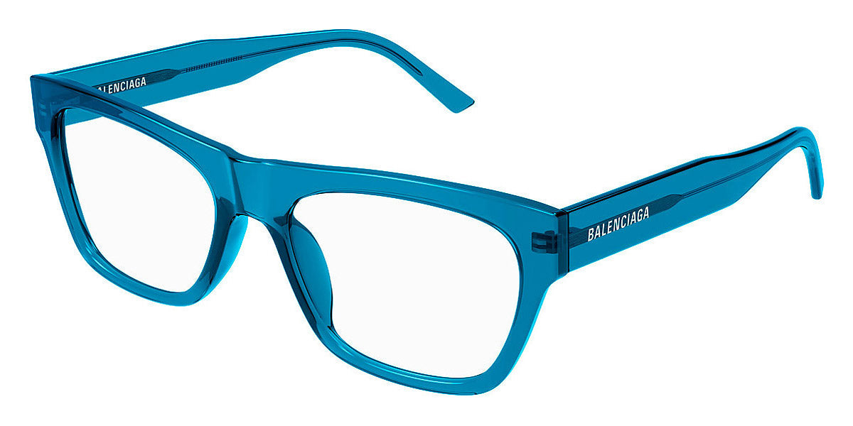 Balenciaga® BB0308O BB0308O 004 54 - Blue Eyeglasses