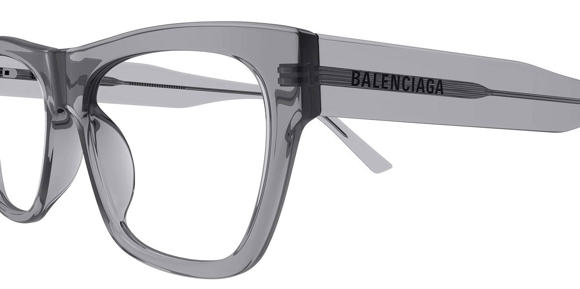 Balenciaga® BB0308O BB0308O 005 54 - Gray Eyeglasses