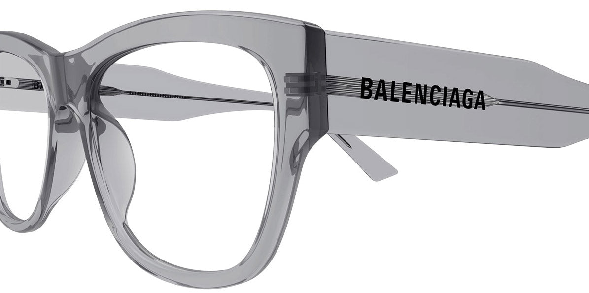 Balenciaga® BB0309O BB0309O 005 54 - Gray Eyeglasses