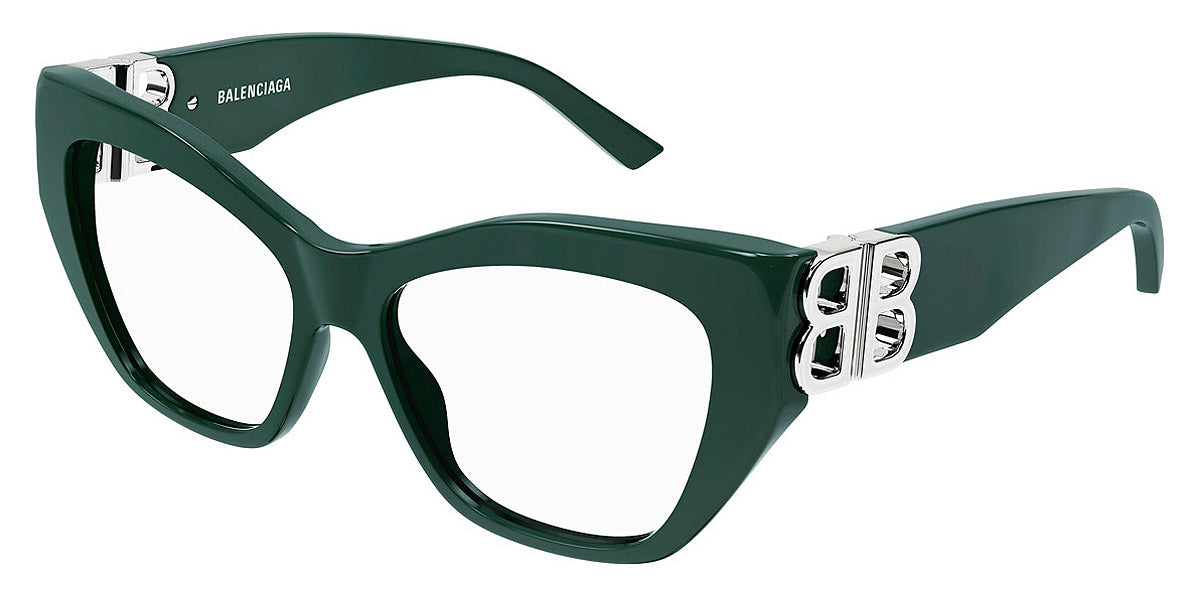 Balenciaga® BB0312O BB0312O 004 53 - Green Eyeglasses