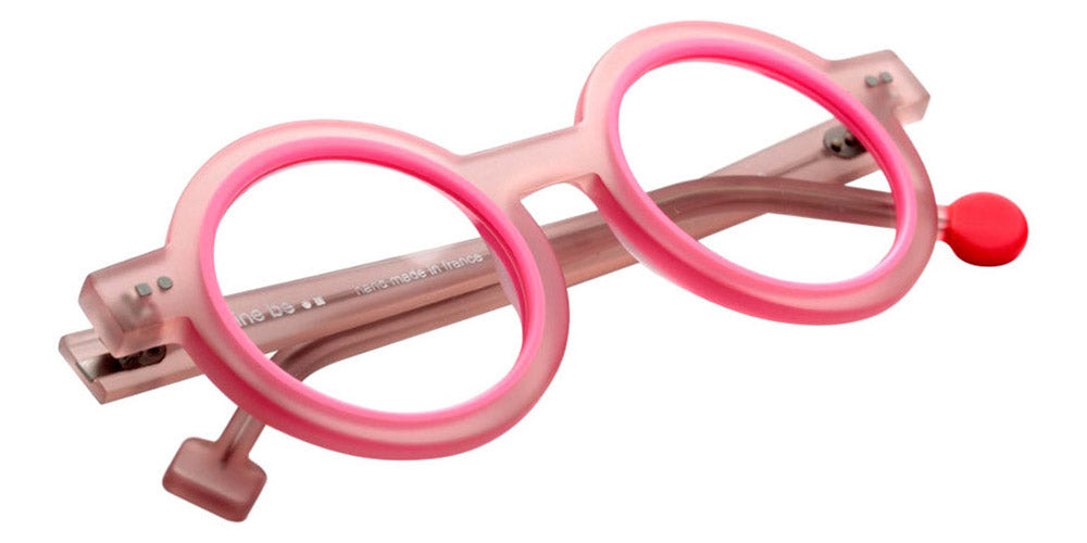 Sabine Be® Be Addict SB Be Addict 377 45 - Matt Powder Pink / Matt Neon Pink Eyeglasses