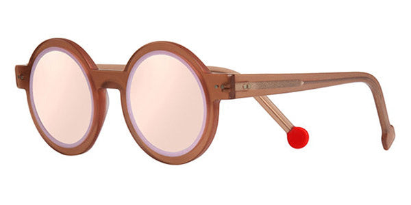 Sabine Be® Be Addict Sun SB Be Addict Sun 80 45 - Matte Translucent Beige / Matte Baby Pink Sunglasses