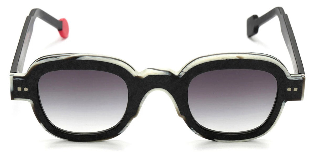 Sabine Be® Be Artist Line Sun SB Be Artist Line Sun 542 45 - Matte Marbled Slate Gray / Matte Horn Sunglasses