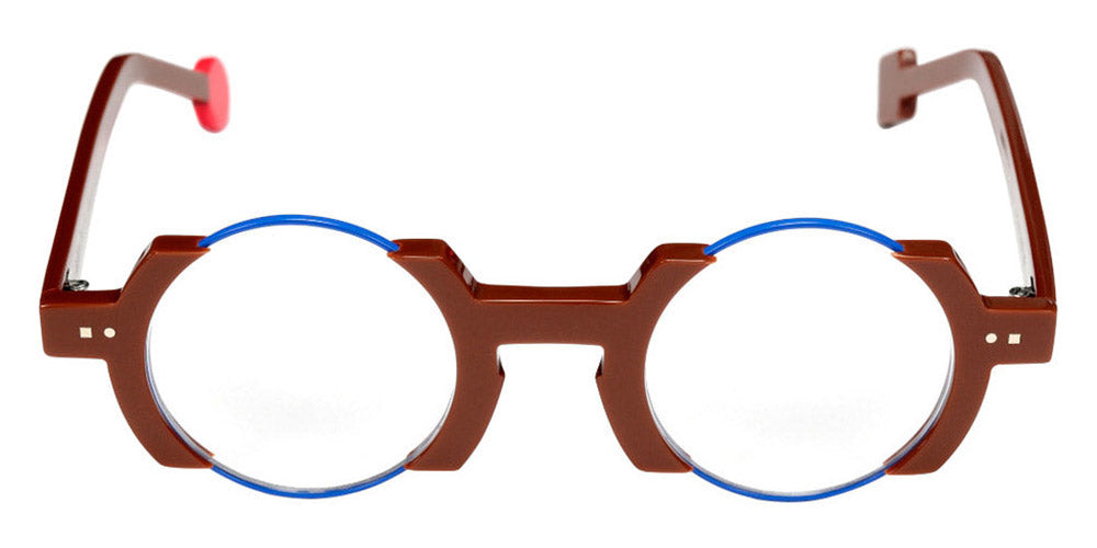 Sabine Be® Be Balloon SB Be Balloon 03 44 - Matte Brown / Satin Blue Majorelle Eyeglasses