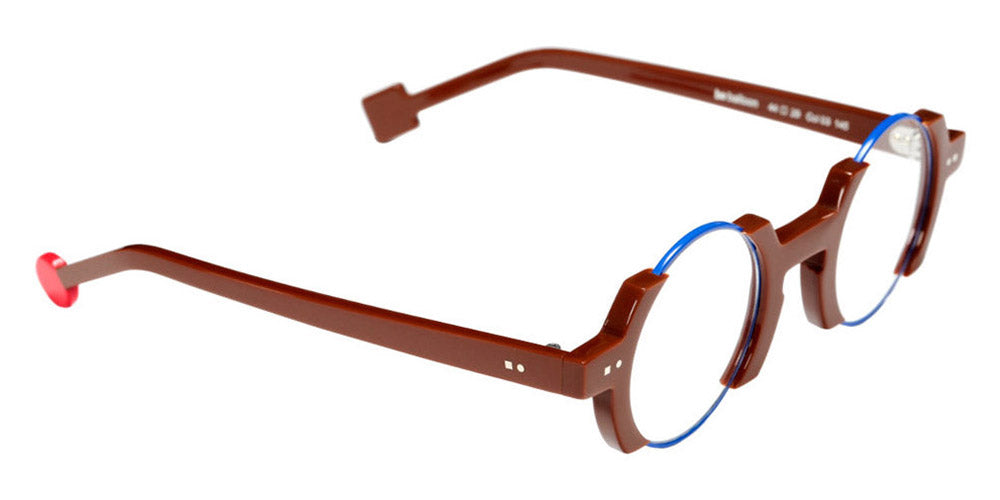 Sabine Be® Be Balloon SB Be Balloon 03 44 - Matte Brown / Satin Blue Majorelle Eyeglasses