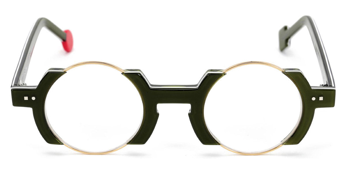 Sabine Be® Be Balloon SB Be Balloon 408 44 - Shiny Translusent Dark Green / Polished Pale Gold Eyeglasses