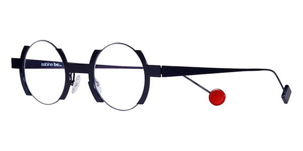 Sabine Be® Be Balloon Slim SB Be Balloon Slim 135 44 - Satin Navy Blue Eyeglasses