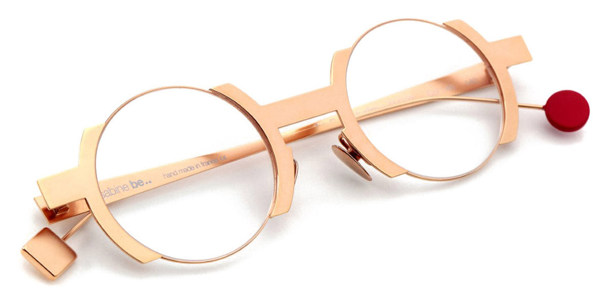 Sabine Be® Be Balloon Slim SB Be Balloon Slim 140 44 - Polished Rose Gold Eyeglasses