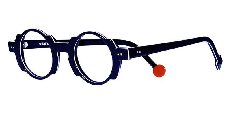 Sabine Be® Be Balloon Swell SB Be Balloon Swell 167 45 - Shiny Midnight Blue / White / Shiny Navy Blue Eyeglasses