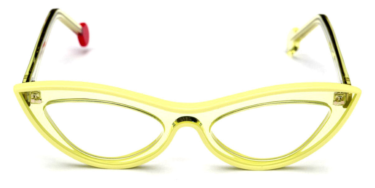 Sabine Be® Be Bikini Line SB Be Bikini Line 233 48 - Shiny Translucent Yellow / Shiny Solid Yellow Eyeglasses