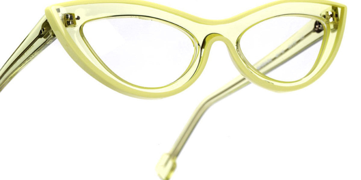 Sabine Be® Be Bikini Line SB Be Bikini Line 233 48 - Shiny Translucent Yellow / Shiny Solid Yellow Eyeglasses