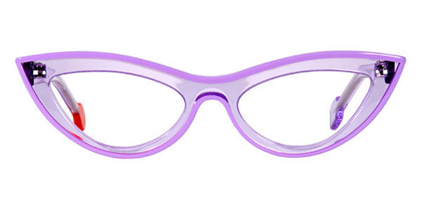 Sabine Be® Be Bikini Line SB Be Bikini Line 235 48 - Shiny Crystal / Shiny Purple Eyeglasses