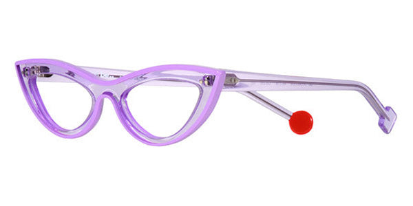 Sabine Be® Be Bikini Line SB Be Bikini Line 235 48 - Shiny Crystal / Shiny Purple Eyeglasses