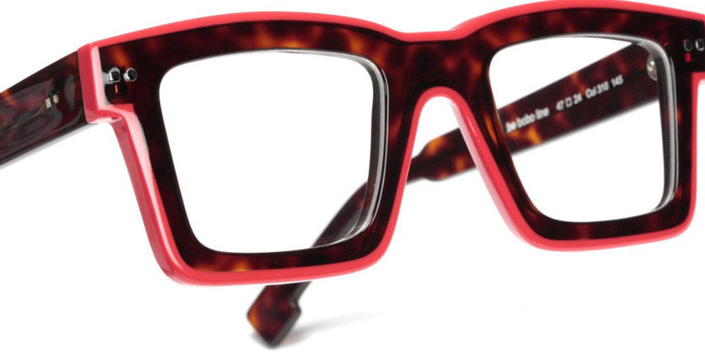 Sabine Be® Be Bobo Line SB Be Bobo Line 318 47 - Shiny Cherry Tortoise / Shiny Red Eyeglasses