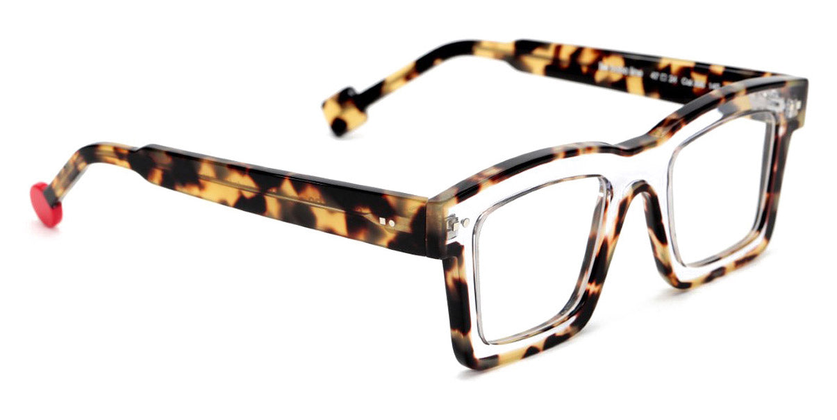 Sabine Be® Be Bobo Line SB Be Bobo Line 396 47 - Shiny Crystal / Shiny Tokyo Tortoise Eyeglasses