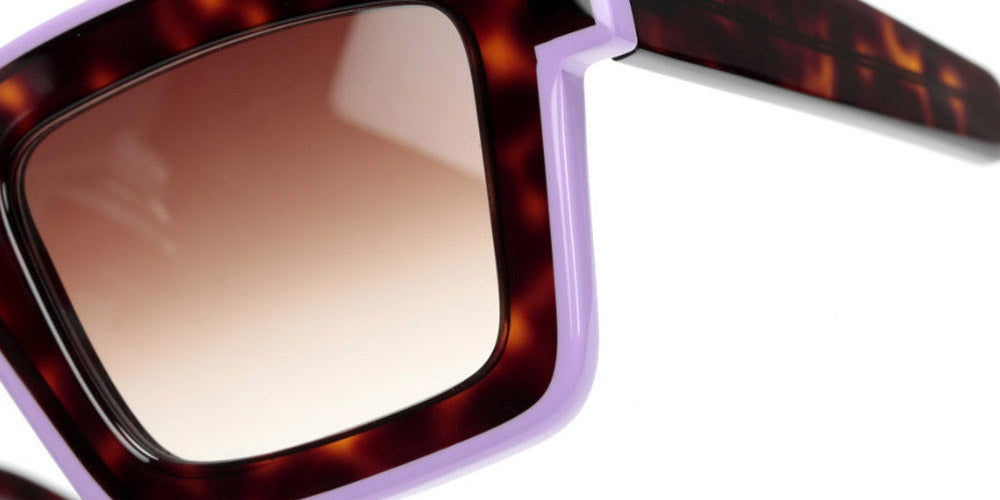 Sabine Be® Be Bobo Line Sun SB Be Bobo Line Sun 328 47 - Shiny Cherry Tortoise / Shiny Purple Sunglasses