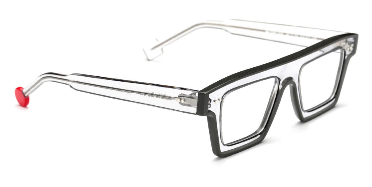 Sabine Be® Be Bold Line SB Be Bold Line 222 46 - Shiny Translucent Gray / Shiny Solid Gray Eyeglasses