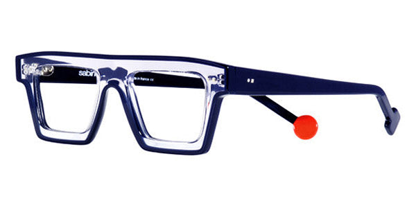 Sabine Be® Be Bold Line SB Be Bold Line 226 46 - Shiny Crystal / Shiny Midnight Blue Eyeglasses