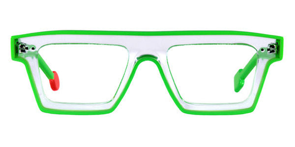 Sabine Be® Be Bold Line SB Be Bold Line 228 46 - Shiny Crystal / Shiny Prairie Green Eyeglasses