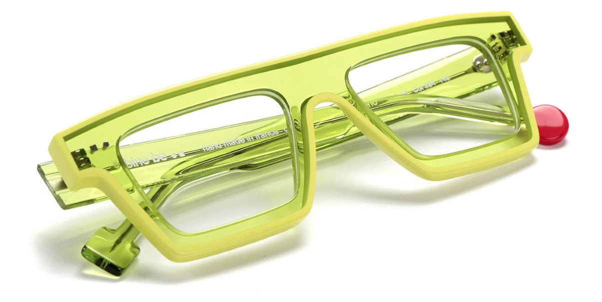 Sabine Be® Be Bold Line SB Be Bold Line 384 46 - Shiny Translucent Lime / Shiny Yellow Eyeglasses