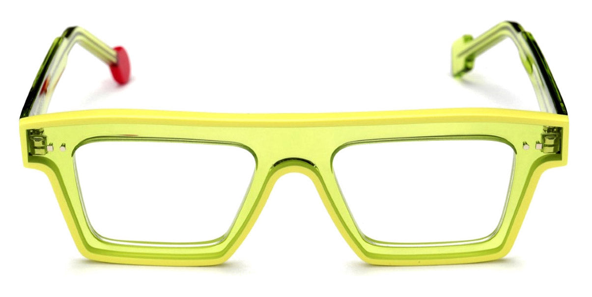 Sabine Be® Be Bold Line SB Be Bold Line 384 46 - Shiny Translucent Lime / Shiny Yellow Eyeglasses