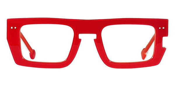 Sabine Be® Be Bossy SB Be Bossy 169 53 - Shiny Translucent Red / White / Shiny Orange Eyeglasses