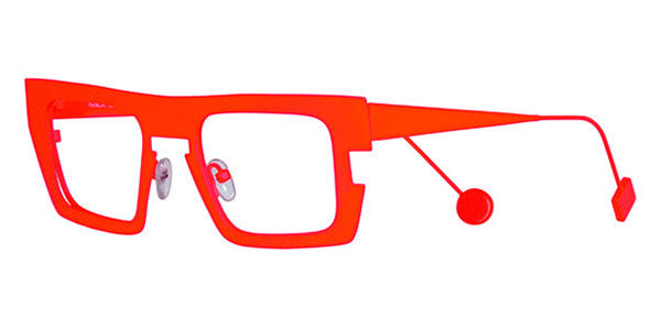 Sabine Be® Be Bossy Slim SB Be Bossy Slim 124 49 - Satin Neon Orange Eyeglasses