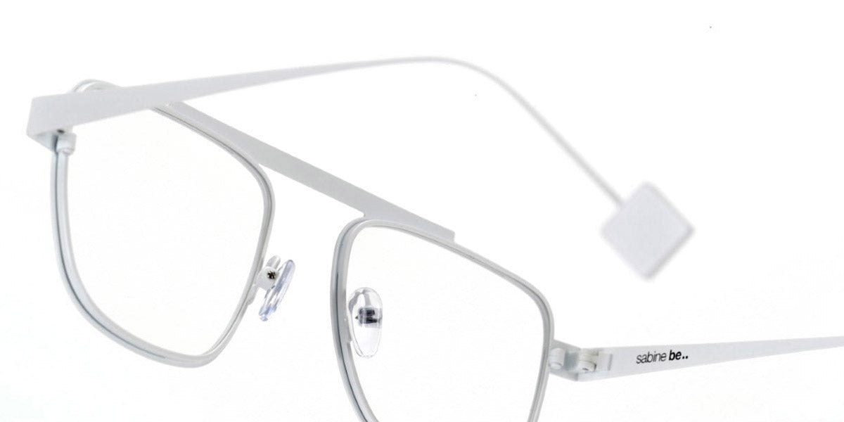 Sabine Be® Be Boyish SB Be Boyish 123 50 - Satin White Eyeglasses