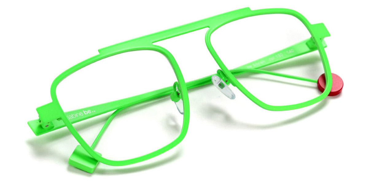 Sabine Be® Be Boyish SB Be Boyish 130 50 - Satin Neon Green Eyeglasses