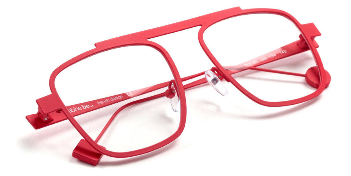 Sabine Be® Be Boyish SB Be Boyish 134 50 - Satin Red Eyeglasses