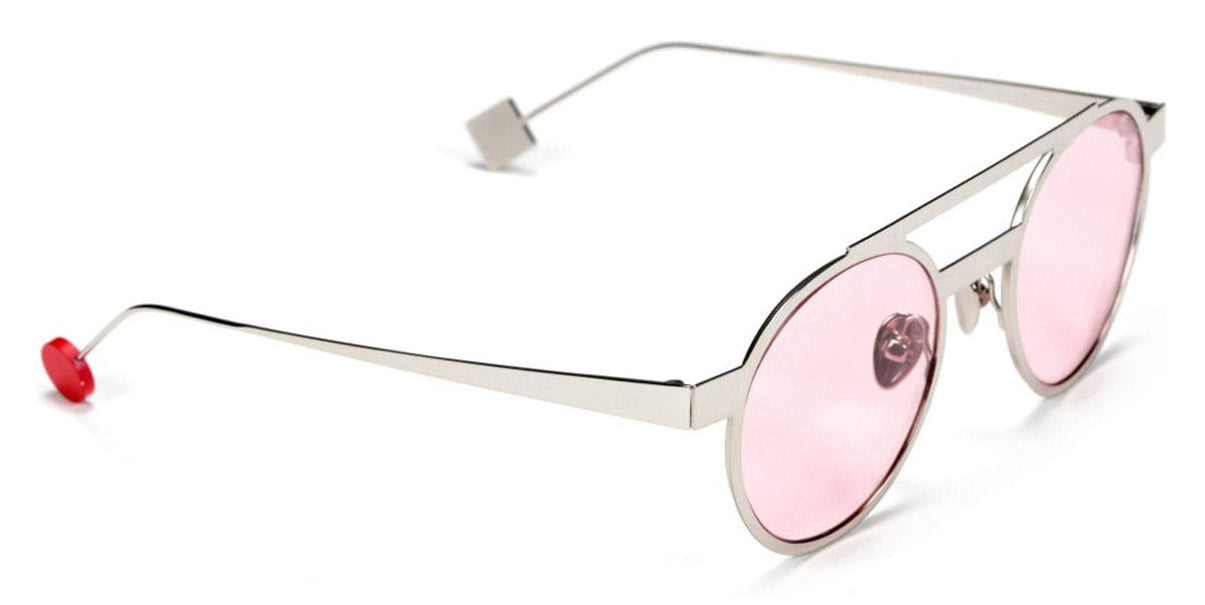 Sabine Be® Be Casual Sun Summer SB Be Casual Sun Summer 139ros 48 - Polished Palladium with pink lenses Sunglasses