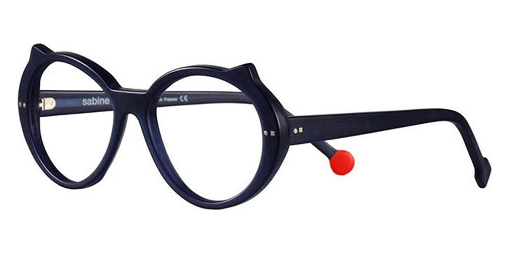 Sabine Be® Be Cat'S SB Be Cat'S 01 56 - Shiny Navy Blue Eyeglasses