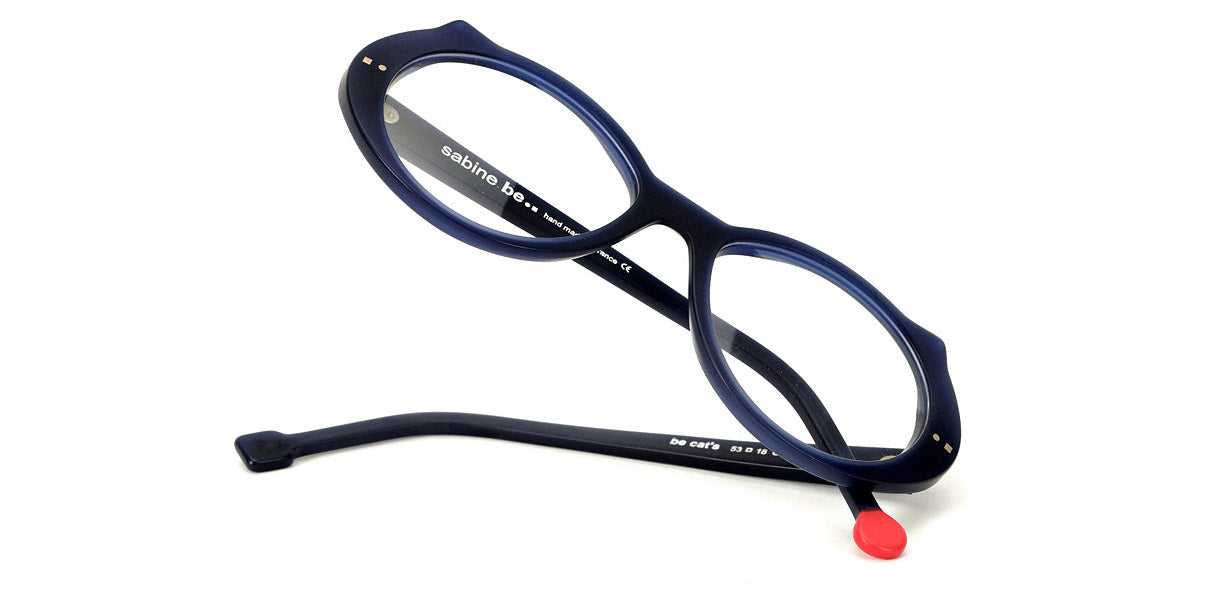 Sabine Be® Be Cat'S SB Be Cat'S 2 53 - Matte Navy Blue Eyeglasses