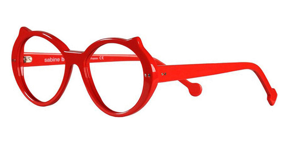 Sabine Be® Be Cat'S SB Be Cat'S 24 56 - Shiny Red Eyeglasses