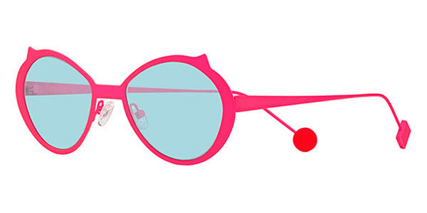 Sabine Be® Be Cat'S Slim Sun SB Be Cat'S Slim Sun 126 51 - Satin Neon Pink Sunglasses