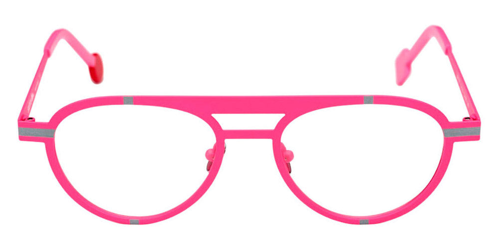 Sabine Be® Be Chill SB Be Chill 444 52 - Satin Neon Pink / Satin Palladium Eyeglasses