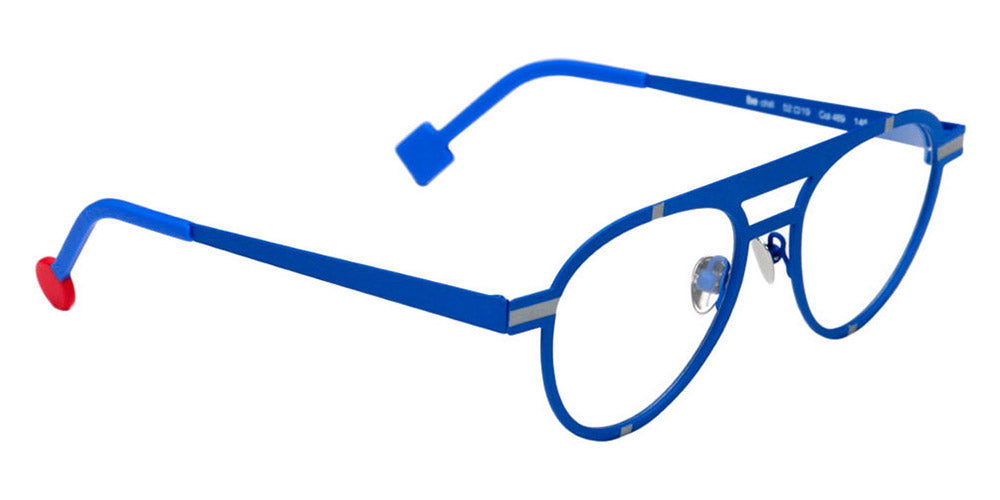 Sabine Be® Be Chill SB Be Chill 469 52 - Satin Majorelle Blue / Satin Palladium Eyeglasses