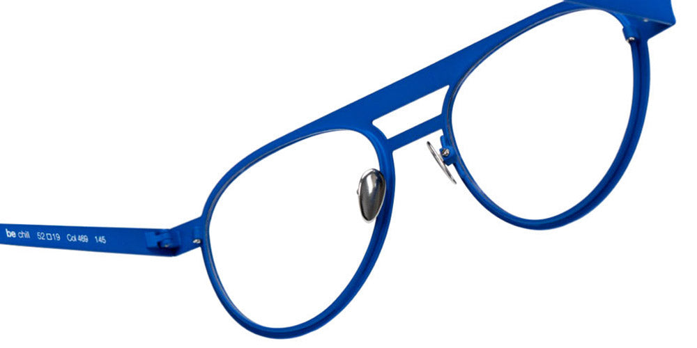 Sabine Be® Be Chill SB Be Chill 469 52 - Satin Majorelle Blue / Satin Palladium Eyeglasses