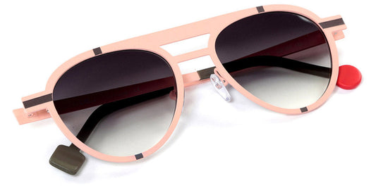 Sabine Be® Be Chill Sun SB Be Chill Sun 597 52 - Satin Salmon / Satin Mastic Sunglasses