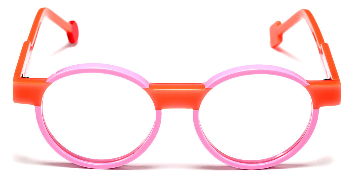 Sabine Be® Be Clever SB Be Clever 620 50 - Shiny Solid Pink / Shiny Miami Orange Eyeglasses